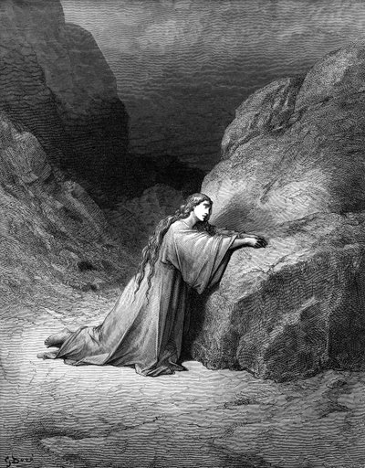 Mary Magdalene, the Repentant Sinner by Gustave Dore
